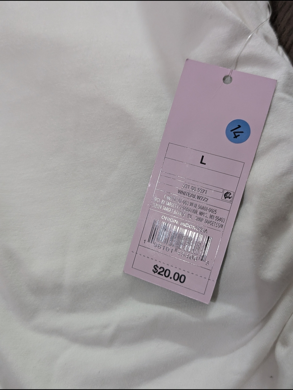 Target White Sleeveless Ruched Tee Dress - Picture 3 of 4